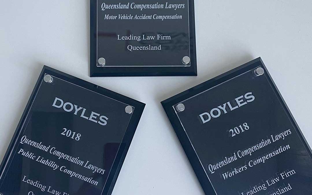 Doyles Awards Queensland Compensation Lawyers