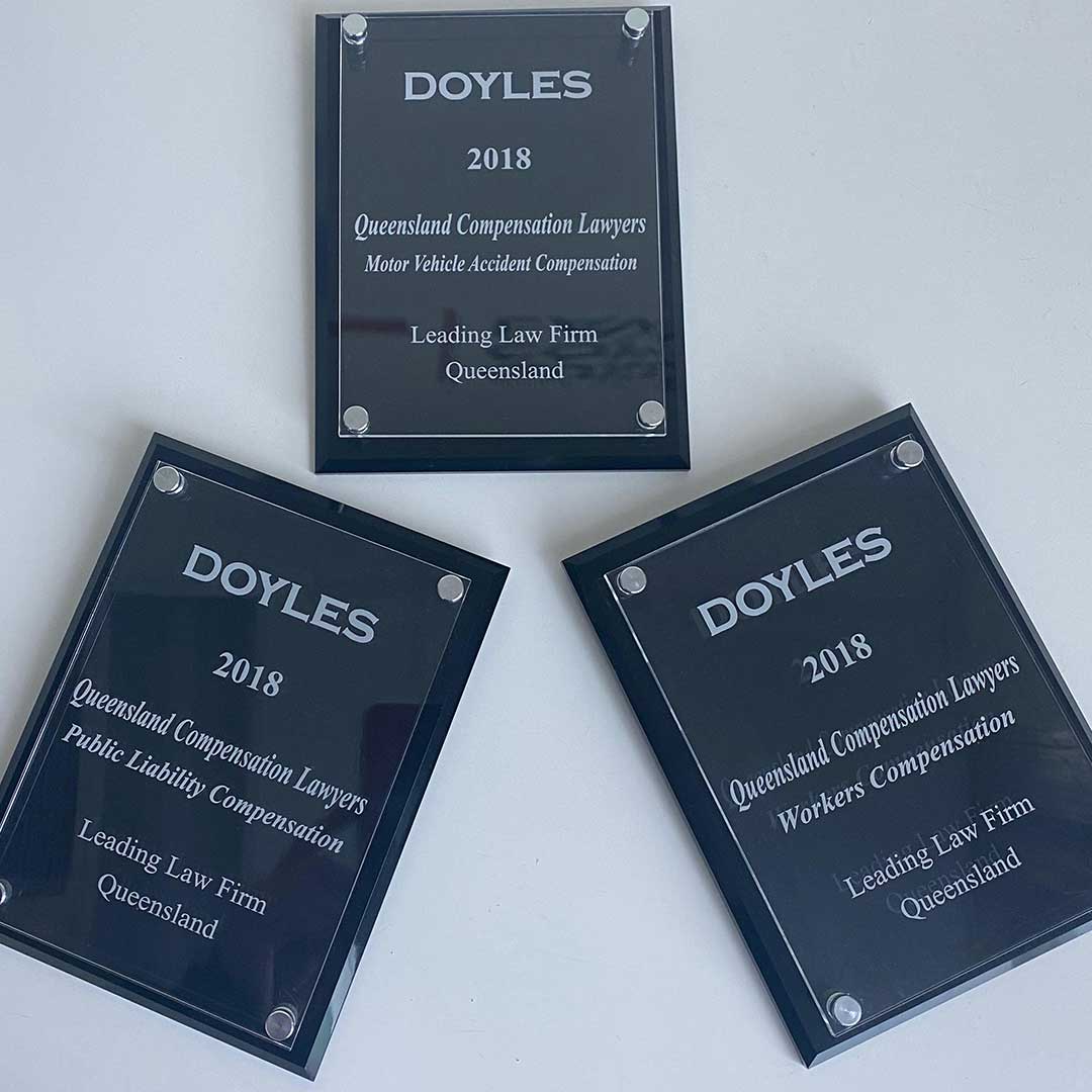 Doyles Awards Queensland Compensation Lawyers Doyles Awards Queensland Compensation Lawyers